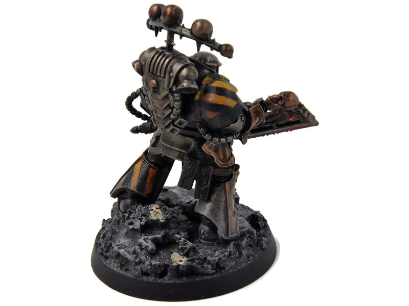 Games Workshop CHAOS SPACE MARINES Iron Warriors Chaos Lord Converted #1 PRO PAINTED 40K