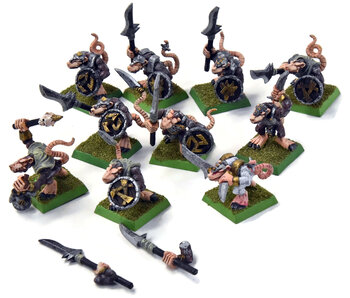 SKAVEN 10 Clanrats & Others Classic #13 Warhammer Fantasy