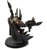 Games Workshop CHAOS SPACE MARINES Iron Warriors Sorcerer In Terminator Armor 1 PRO PAINTED 40K