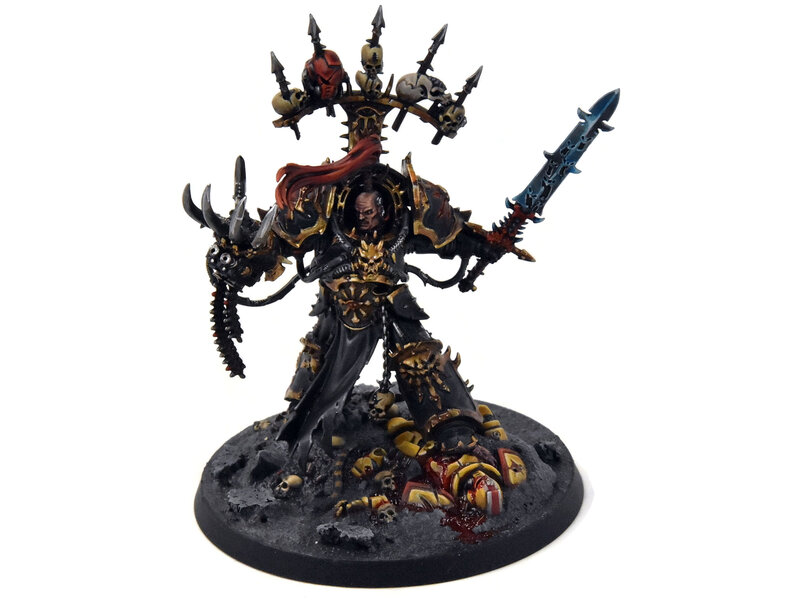 Games Workshop CHAOS SPACE MARINES Abaddon The Despoiler #1 PRO PAINTED Warhammer 40K