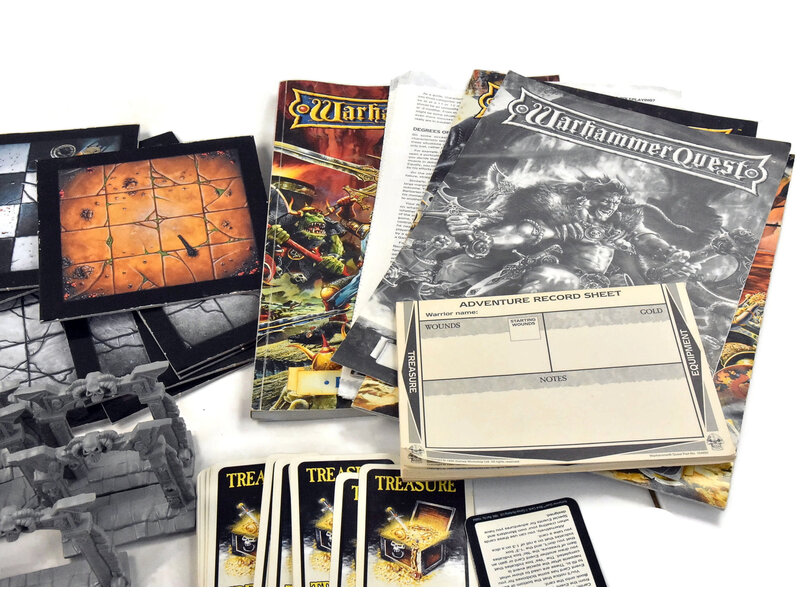 Games Workshop WARHAMMER QUEST Box Set USED Classic no miniature