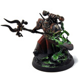 Games Workshop CHAOS SPACE MARINES Iron Warriors Sorcerer Converted #1 PRO PAINTED 40K