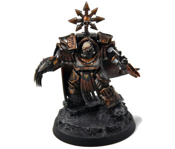 CHAOS SPACE MARINES Iron Warriors Chaos Lord In Terminator Armour #1 PRO PAINTED