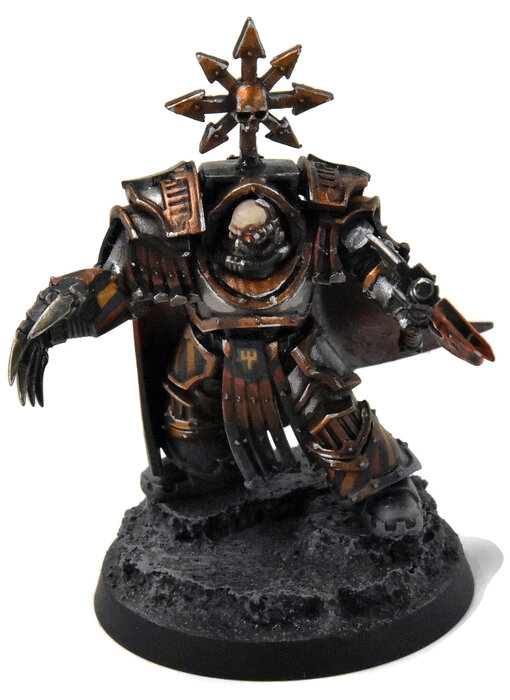 CHAOS SPACE MARINES Iron Warriors Chaos Lord In Terminator Armour #1 PRO PAINTED