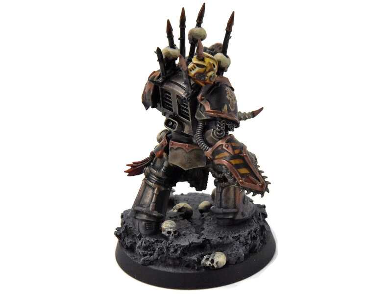 Games Workshop CHAOS SPACE MARINES Iron Warriors Chaos Terminator #3 PRO PAINTED Warhammer 40K