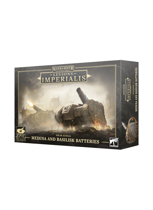 Legions Imperialis - Solar Auxilia Basilisks / Medusas