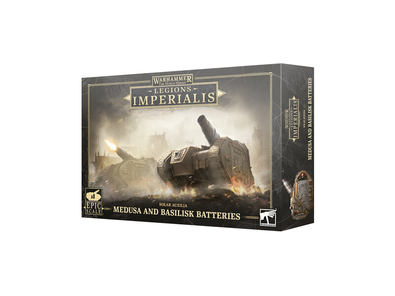 Games Workshop Legions Imperialis - Solar Auxilia Basilisks / Medusas