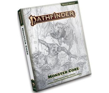 Pathfinder Rpg Monster Core Sketch Cover Edition