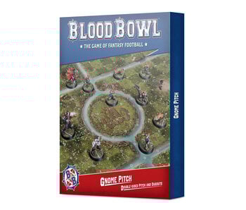 Blood Bowl Gnome Pitch & Dugouts