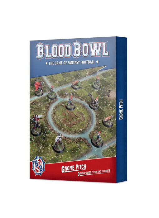 Blood Bowl Gnome Pitch & Dugouts