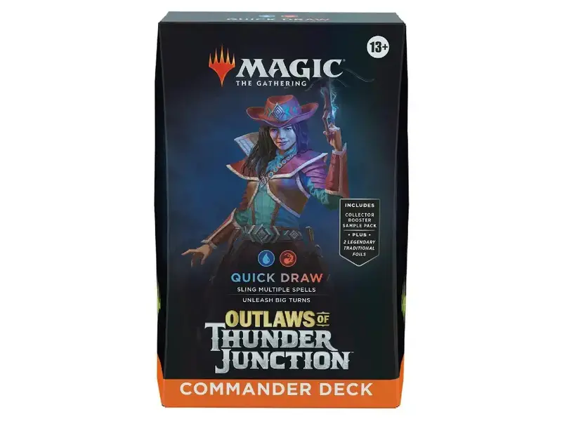 Magic The Gathering MTG Outlaws of Thunder Junction Commander Quick Draw