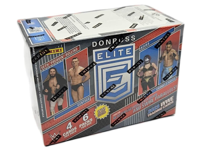 Panini 2023 Panini Donruss Elite WWE Wrestling Blaster Box