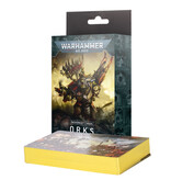 Games Workshop Datasheet Cards Orks (FR)