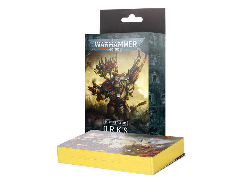 Games Workshop Datasheet Cards Orks (FR)