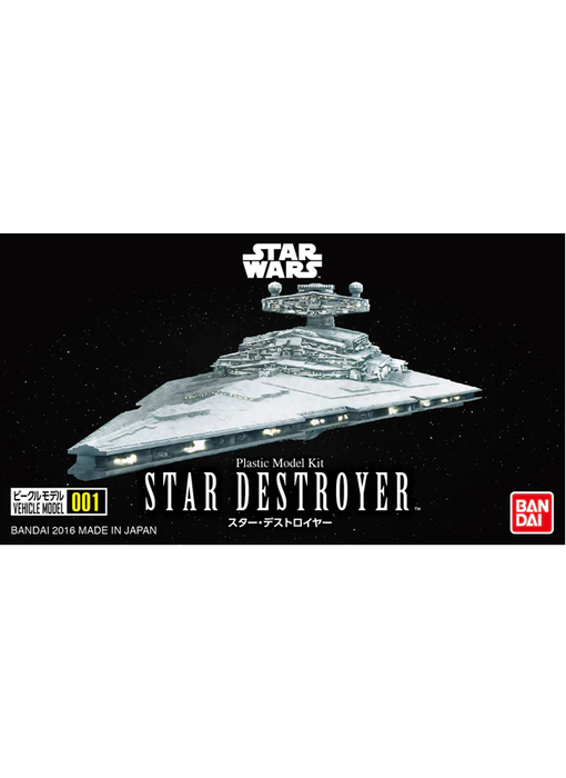 Bandai Star Wars Vehicle Model 001 Star Destroyer