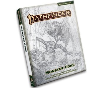 Pathfinder 2e - Remaster Player Core 2 - Sketch Cover HC (Pre-Order)