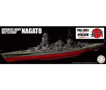 Fujimi 1/700 IJN Battleship Nagato Full Hull Model