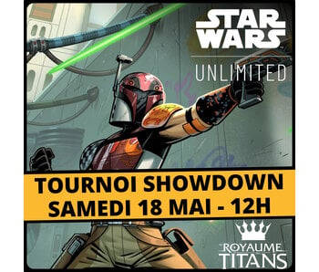 Tournoi Showdown Star Wars Unlimited - 18/05/2024