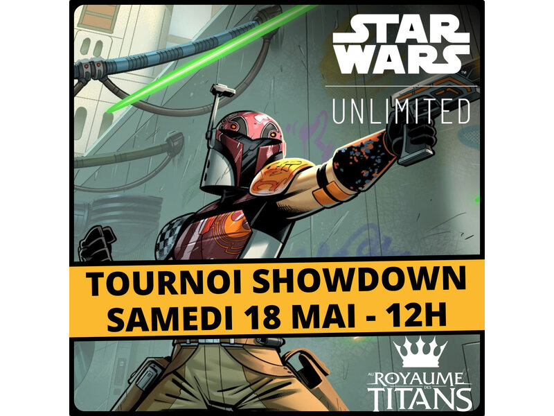 Tournoi Showdown Star Wars Unlimited - 18/05/2024