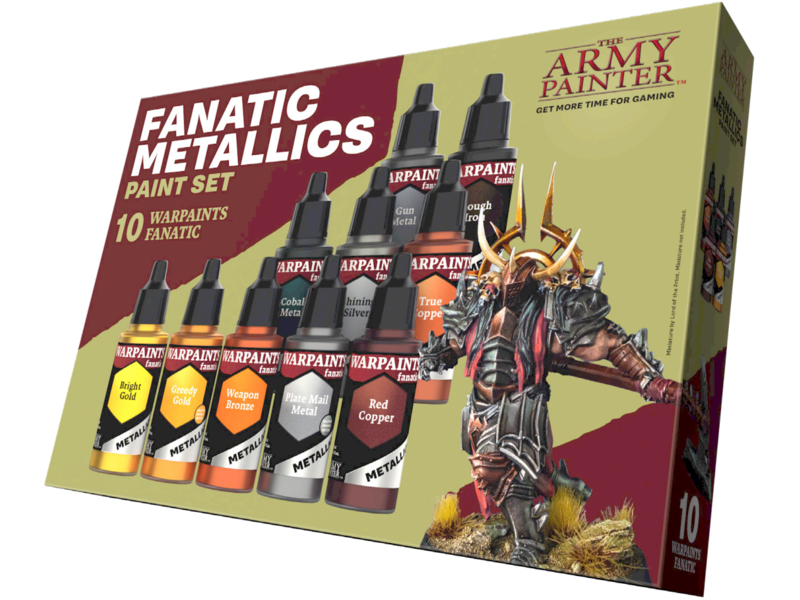 The Army Painter Warpaints - Fanatic Metallics Paint Set