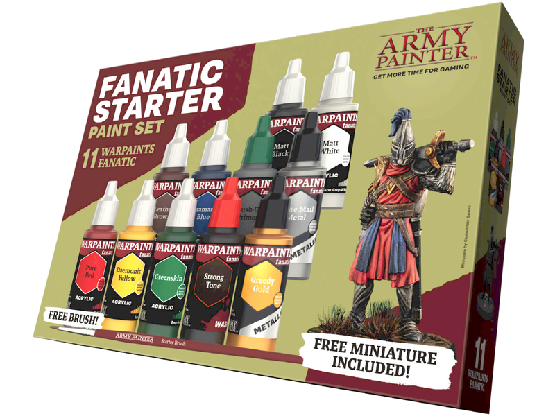 The Army Painter Warpaints - Fanatic Starter Set