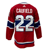 Cole Caufield Autographed & Inscribed Adidas Authentic Jersey - Limited Edition of 22 - Goal Edition