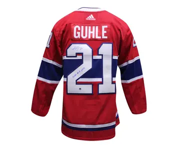 Kaiden Guhle Autographed & Inscribed Adidas Authentic Jersey - 16th Pick