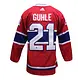 Kaiden Guhle Autographed & Inscribed Adidas Authentic Jersey - 16th Pick