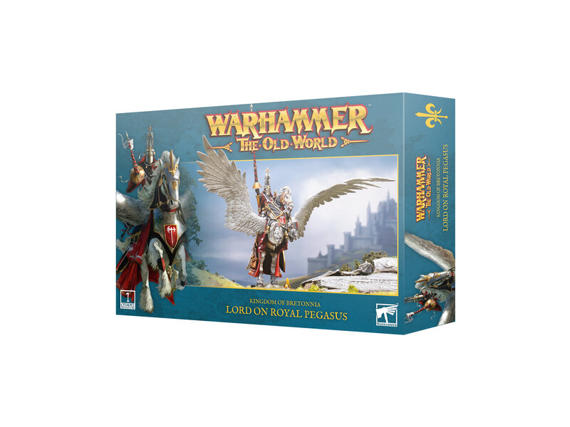 Games Workshop Kingdom Of Bretonnia Lord On Royal Pegasus
