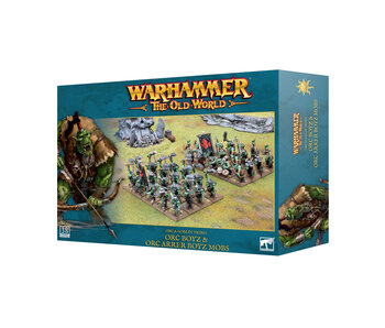 Orc & Goblin Orc Boyz & Orc Arrer Boyz Mobs