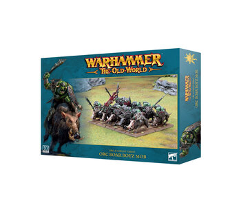 Orc & Goblin Tribes Orc Boar Boyz Mob