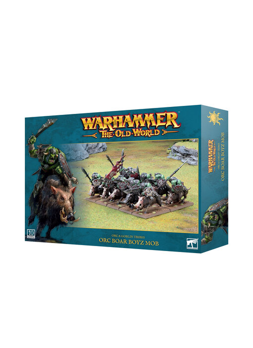 Orc & Goblin Tribes Orc Boar Boyz Mob