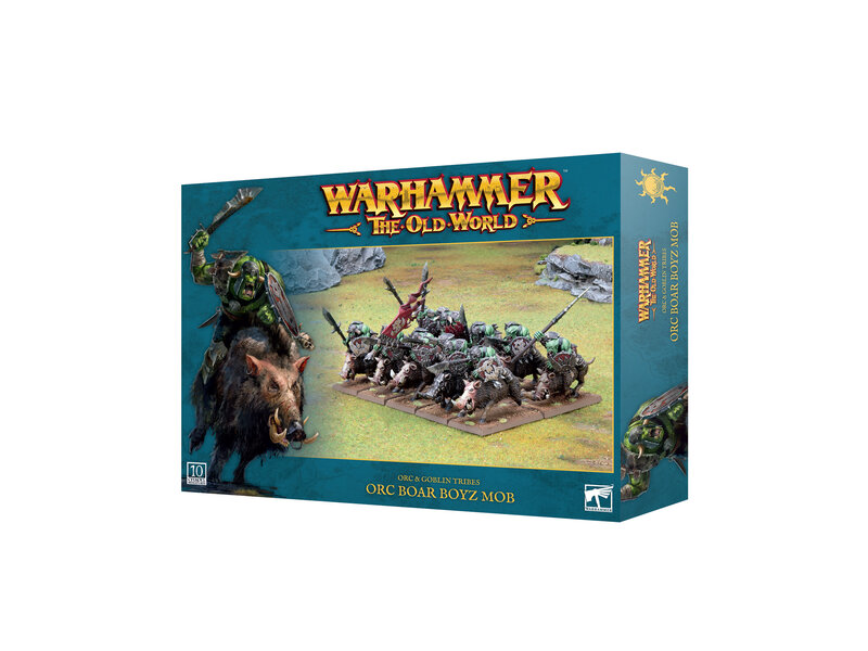 Games Workshop Orc & Goblin Tribes Orc Boar Boyz Mob