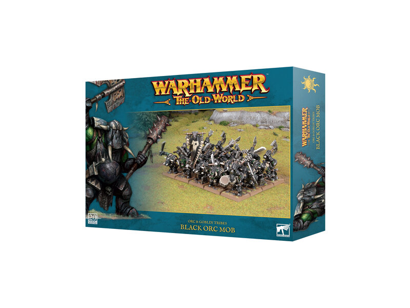 Games Workshop Orc & Goblin Tribes Black Orc Mob