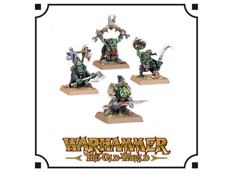 Games Workshop Orc & Goblin Tribes Night Goblin Bosses