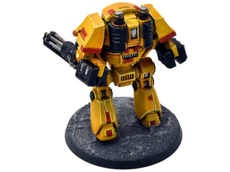 Games Workshop SPACE MARINES Imperial Fist Contemptor Dreadnought #2 Warhammer 40K