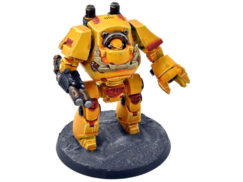 Games Workshop SPACE MARINES Imperial Fist Contemptor Dreadnought #1 Warhammer 40K