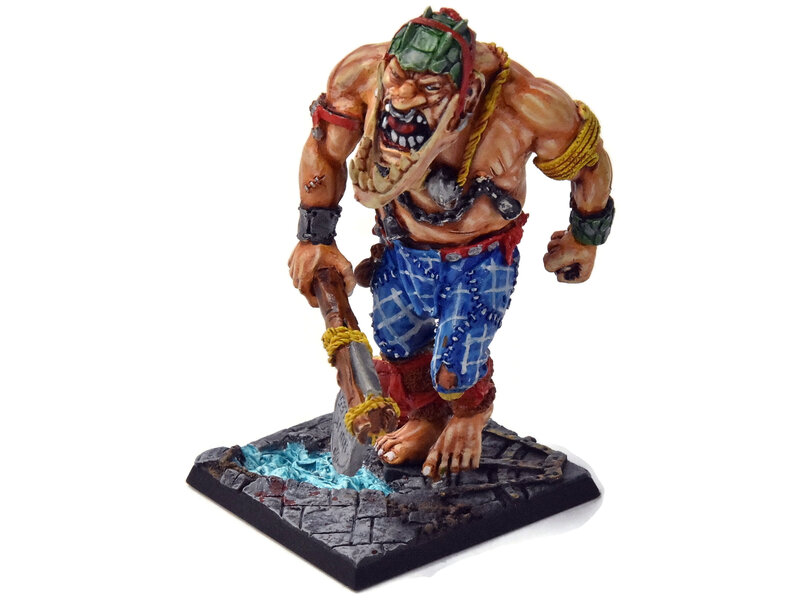 Games Workshop WARRIORS OF CHAOS Giant #1 METAL Warhammer Fantasy WELL PAINTED