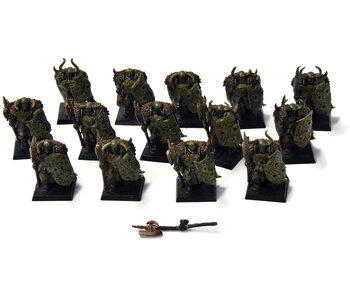 WARRIORS OF CHAOS 14 Chaos Warriors converted nurgle 3 arms missing #6 Fantasy