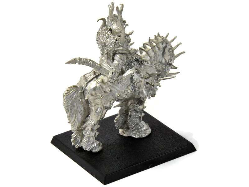 Games Workshop WARRIORS OF CHAOS Chaos Lord On Daemonic Mount #1 METAL Warhammer Fantasy