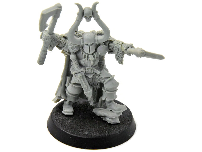 Games Workshop SLAVES TO DARKNESS Hero Of Chaos #1 Classic sculpt Warhammer Sigmar Finecast