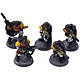 SPACE MARINES Imperial Fist 5 Scout Sniper #1 Warhammer 40K