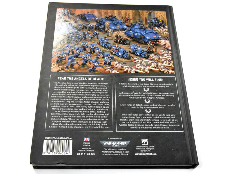 Games Workshop SPACE MARINES Codex USED Good Condtiion Warhammer 40K