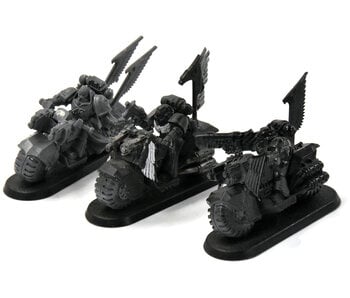 DARK ANGELS 3 Ravenwing Bikers #1 Warhammer 40K