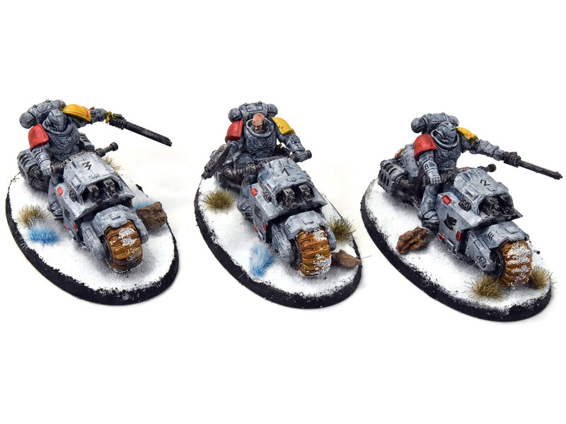 Games Workshop SPACE WOLVES 3 Outriders #1 Warhammer 40K