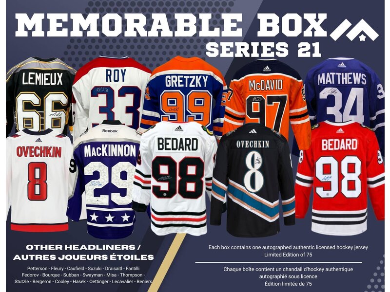 Memorable Box Jersey Edition - Series 21