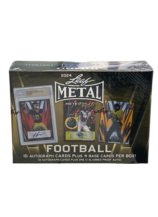 Leaf Metal Draft Football 2024 Jumbo