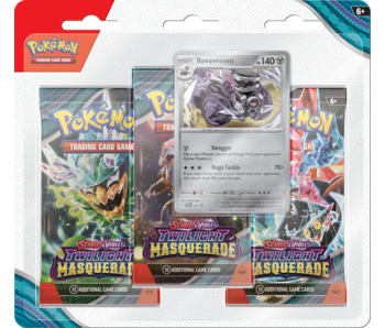 Pokemon SV6 Twilight Masquerade 3 Pack Blister