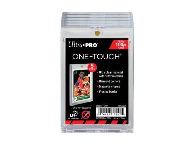 Ultra-Pro Ultra Pro 1 Touch 100 Pt Magnetic Holder 5-Pack