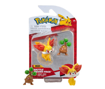 Pokemon Battle Figure Pack Fennekin + Bonsly